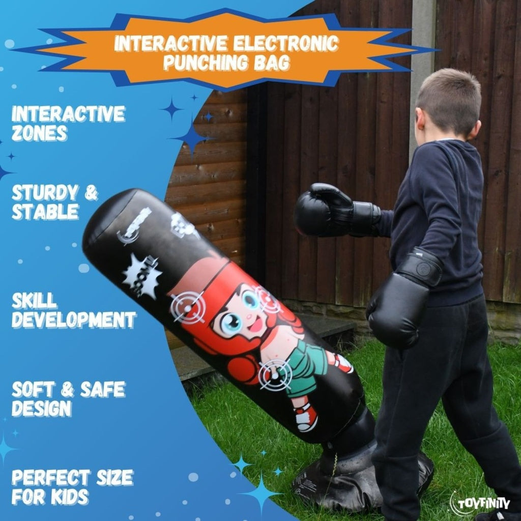 TOYFINITY LIGHT UP PUNCH BAG
