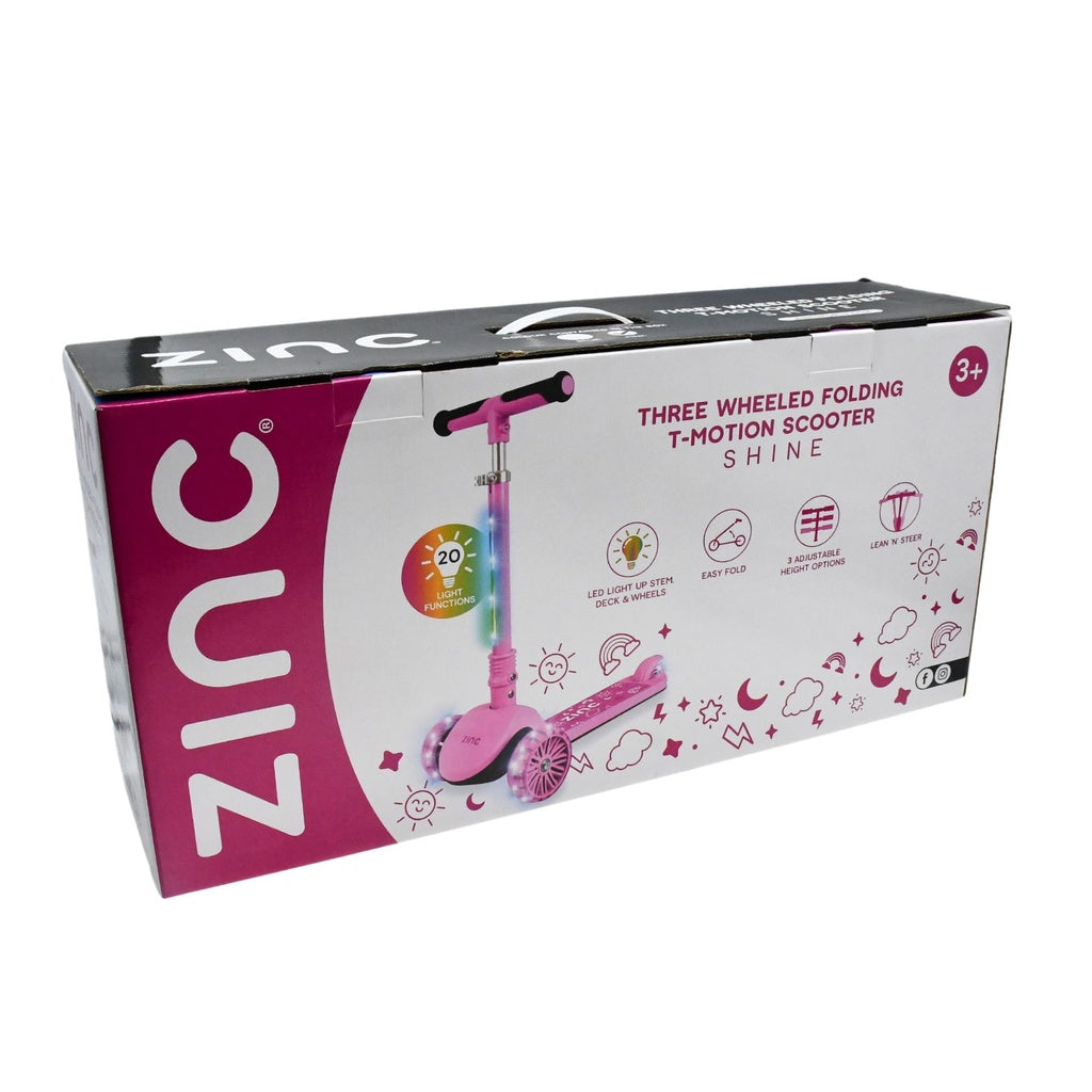 ZINC 3 FOLDING LED SCOOTER PIN