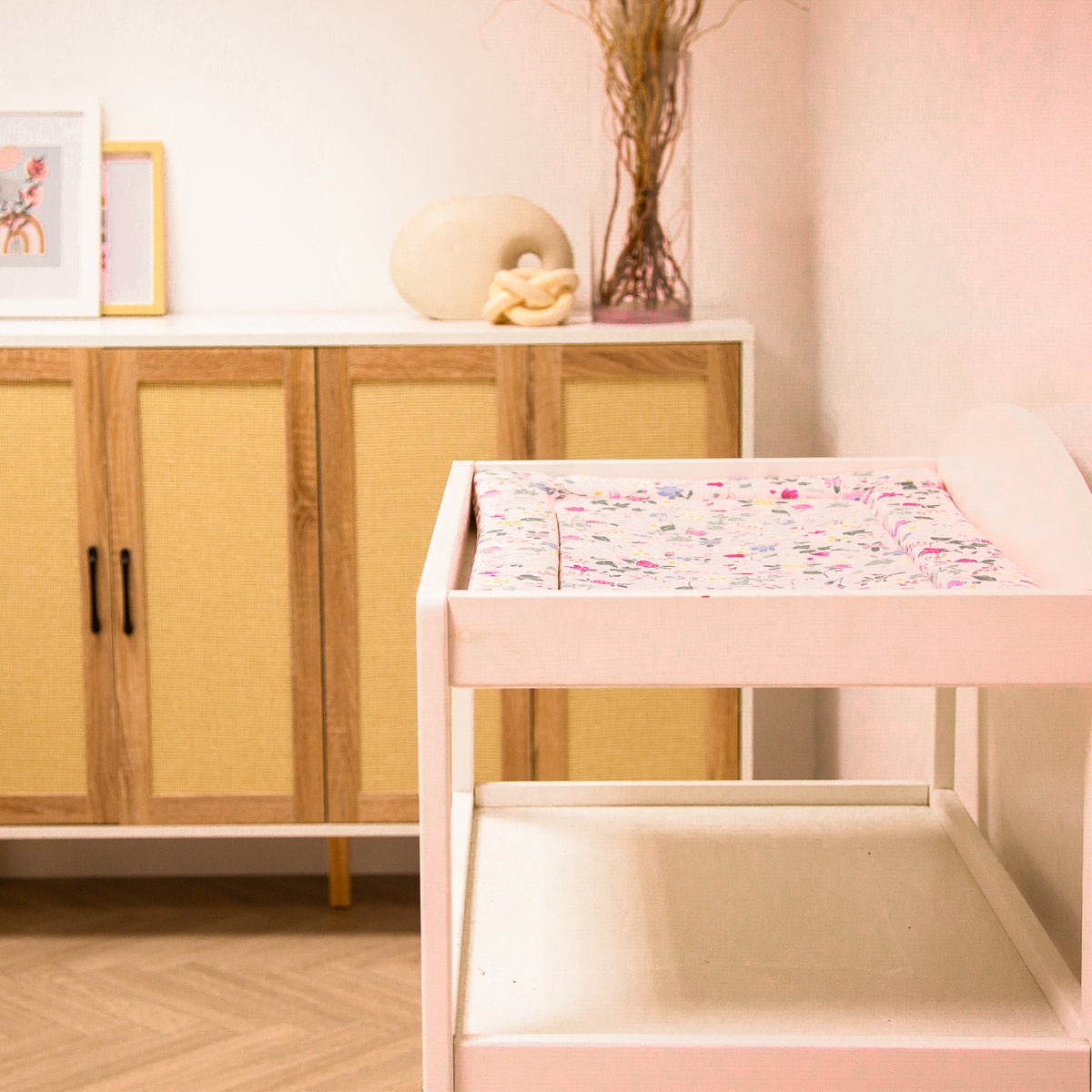 CHANGE MAT ROSE & IVY