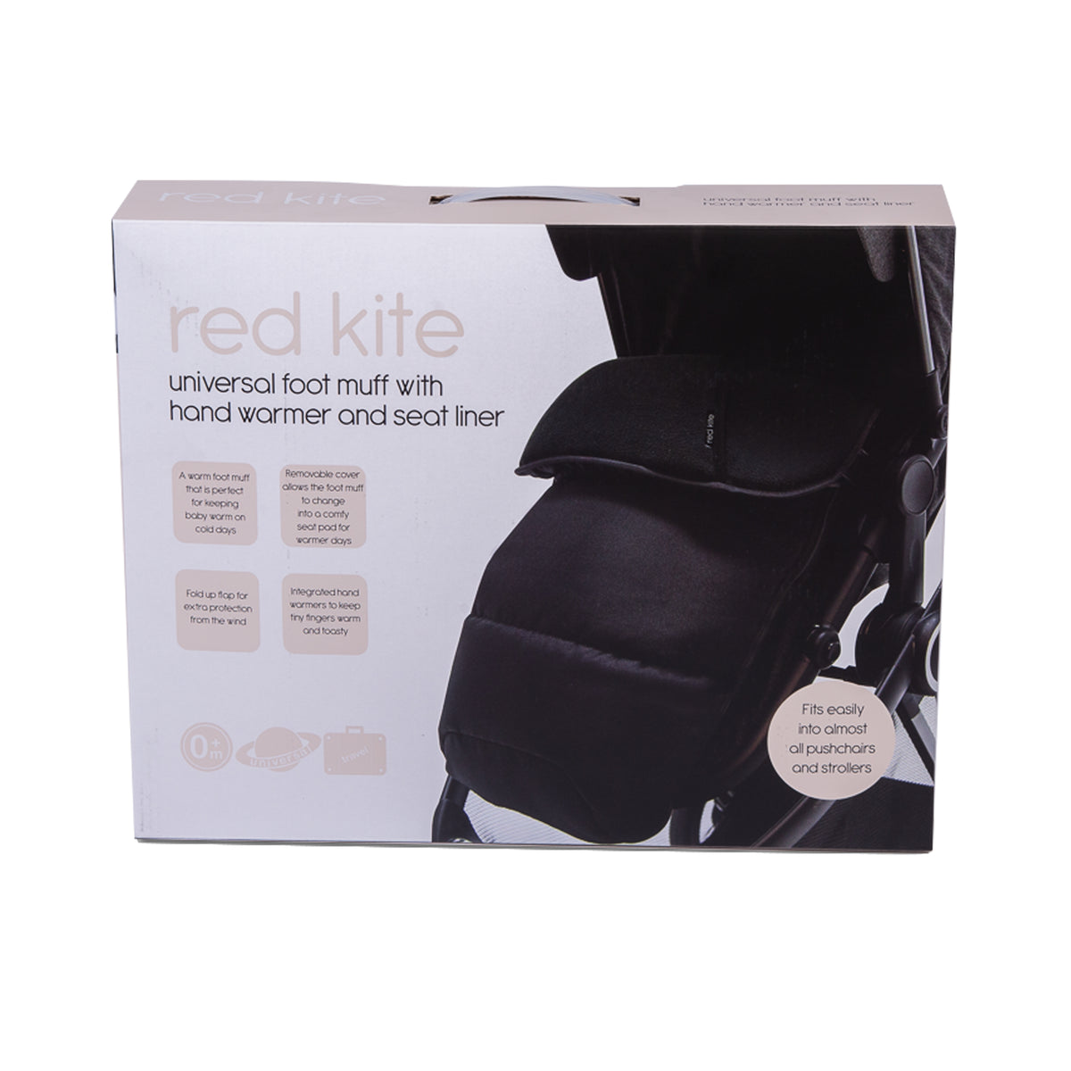 UNIVERSAL FOOT MUFF BLACK