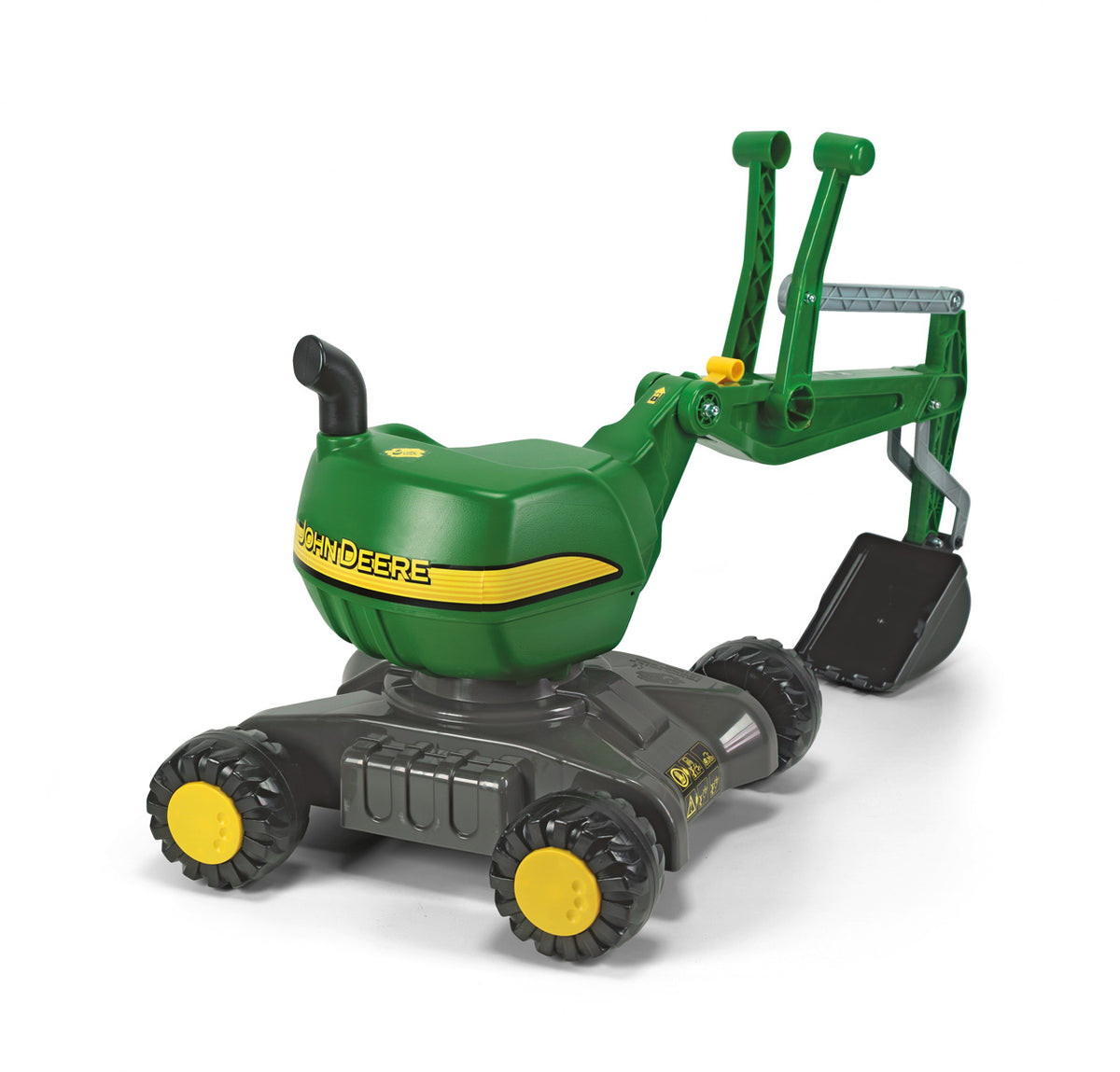 J/DEERE EXCAVATOR ON WHEELS