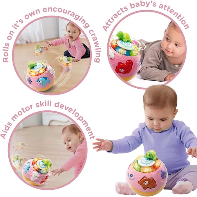 CRAWL LEARN BRIGHTLIGHTS PINK