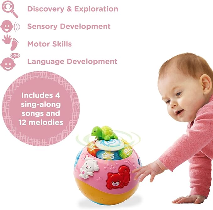 CRAWL LEARN BRIGHTLIGHTS PINK