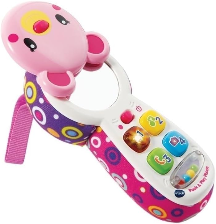 PEEK AND PLAY PHONE PINK
