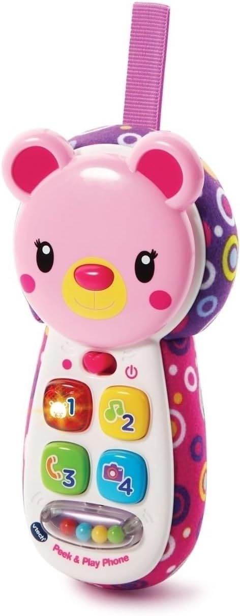 PEEK AND PLAY PHONE PINK