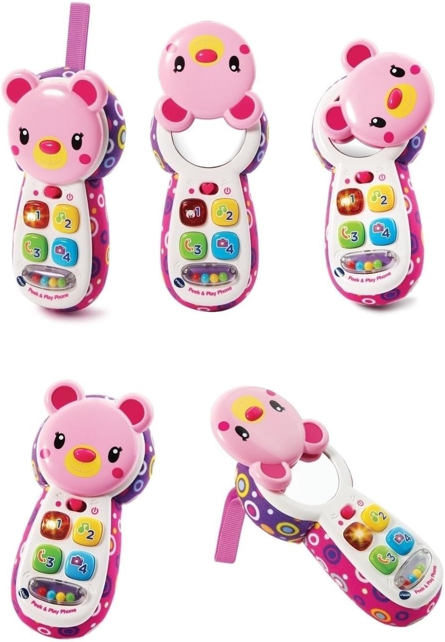 PEEK AND PLAY PHONE PINK