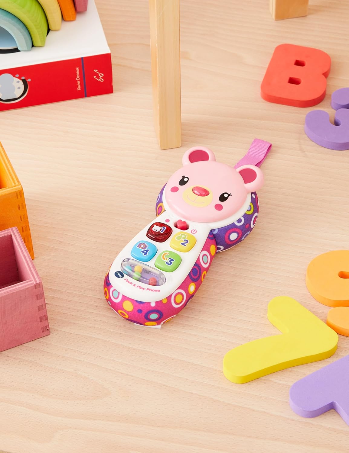 PEEK AND PLAY PHONE PINK