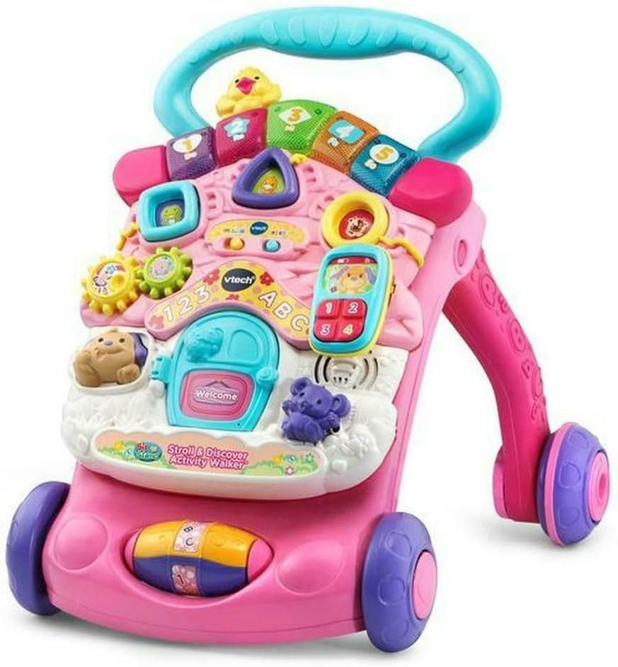 FIRST STEPS WALKER PINK