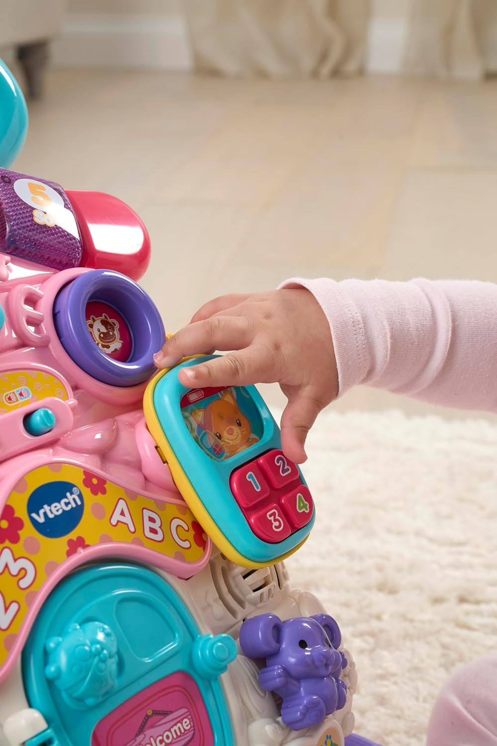 FIRST STEPS WALKER PINK