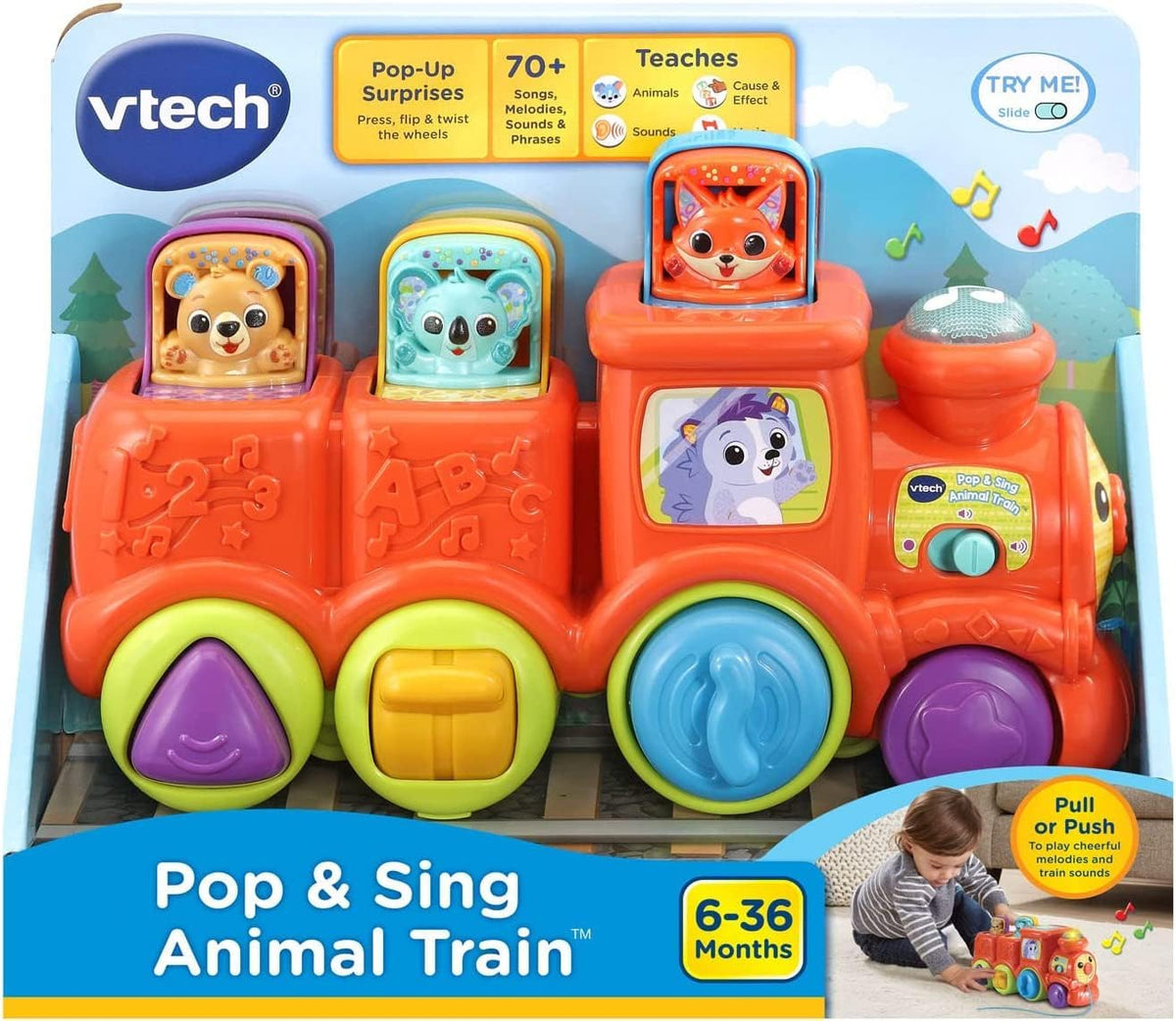 POP & SING ANIMAL TRAIN