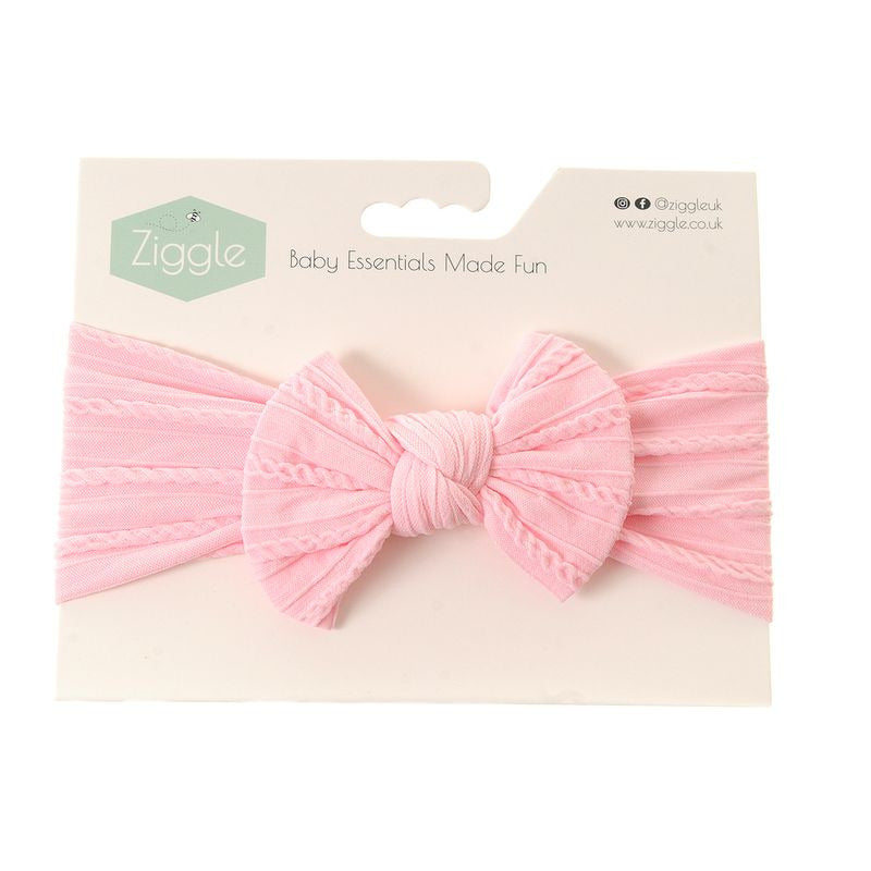HEADBAND HEAVENLY PINK TOP BOW