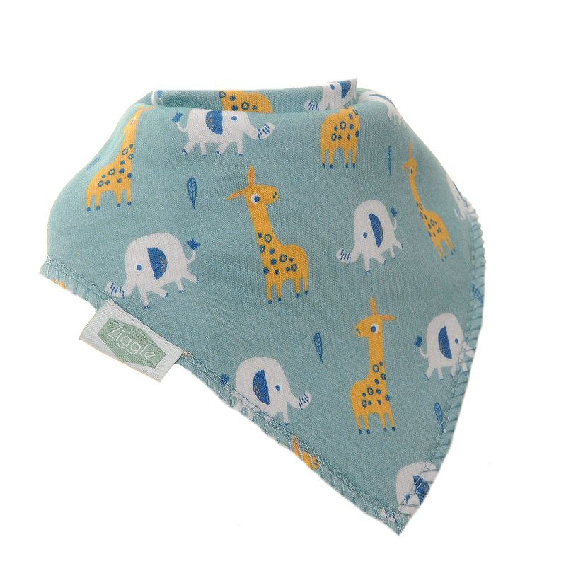 GIRAFFE & ELEPHANT BIB